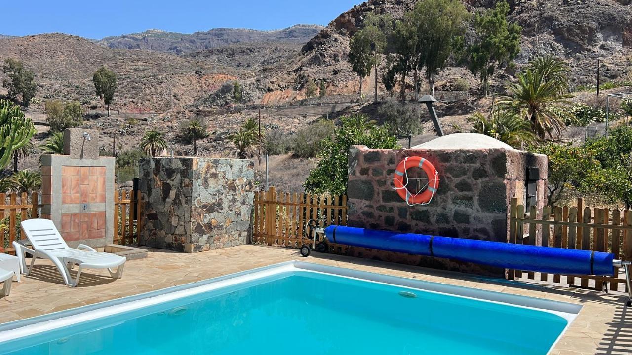 Casa Rural La Limera Con Piscina Privada Santa Lucia Екстериор снимка